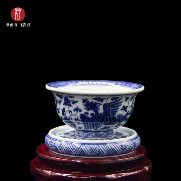 钰青柴窑-凤杯