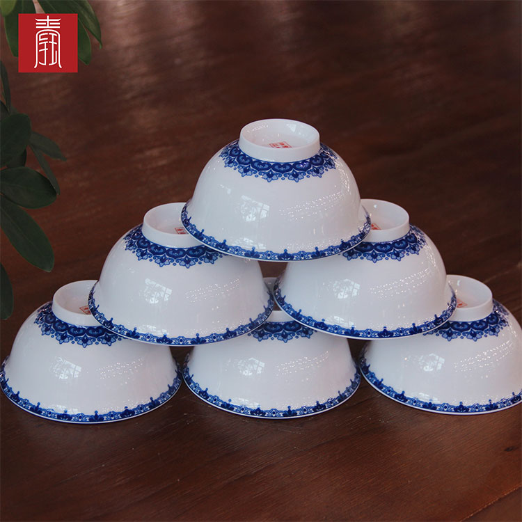 景德钰青•MINI餐具【富贵吉祥】