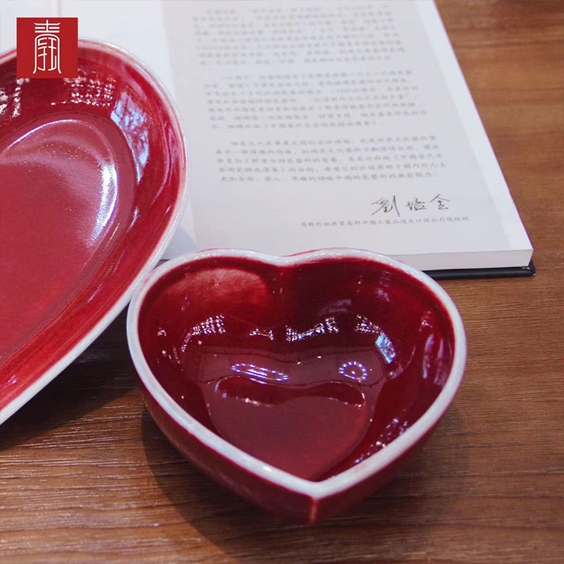 景德钰青•【心心相印·餐具】