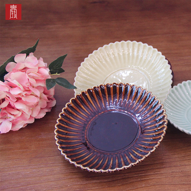 景德钰青•【柴烧盘子】