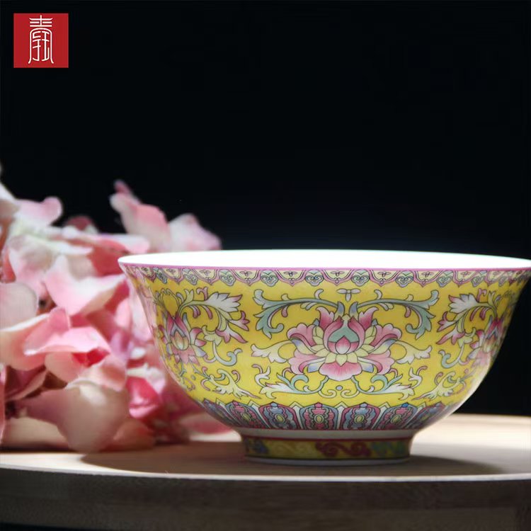 景德钰青 •私人定制【吕府长寿 • 六六顺碗】