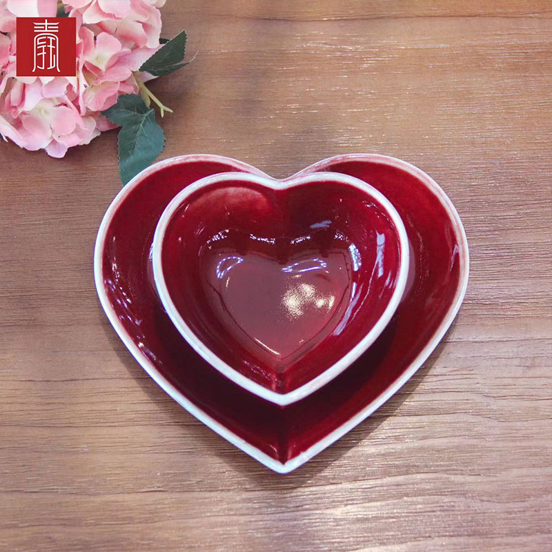 景德钰青•【心心相印·餐具】