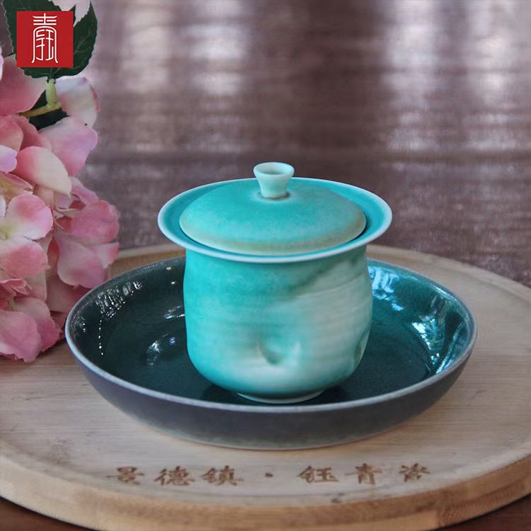 景德钰青 ·【柴烧茶器】