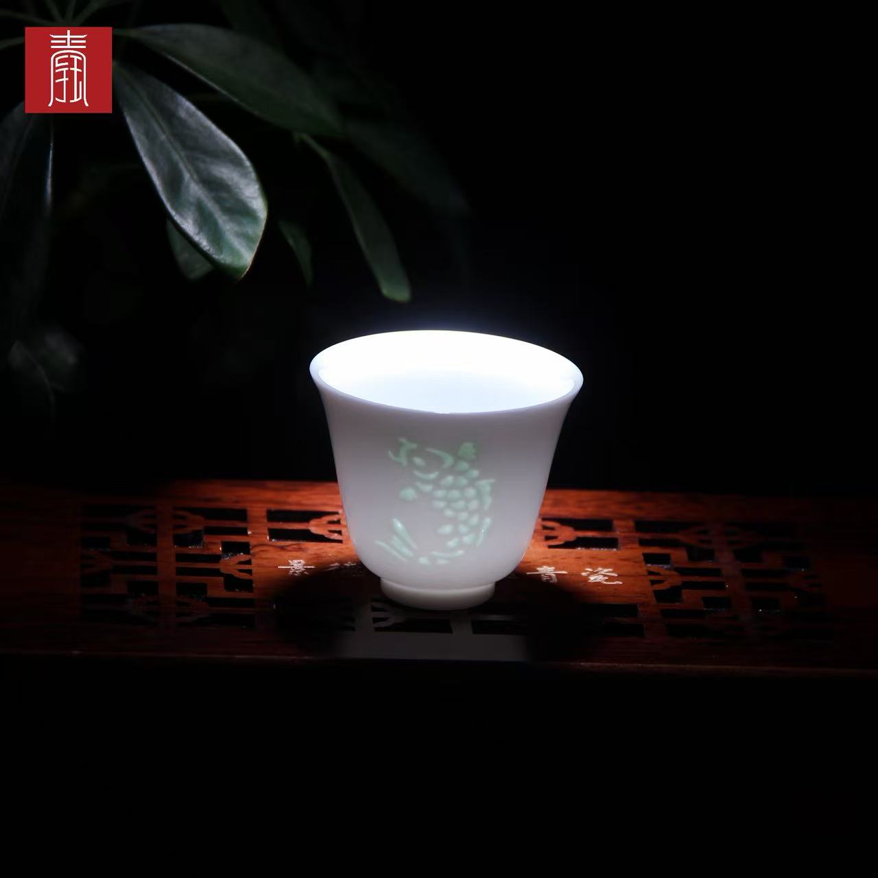 景德钰青•主人杯【小鱼杯】