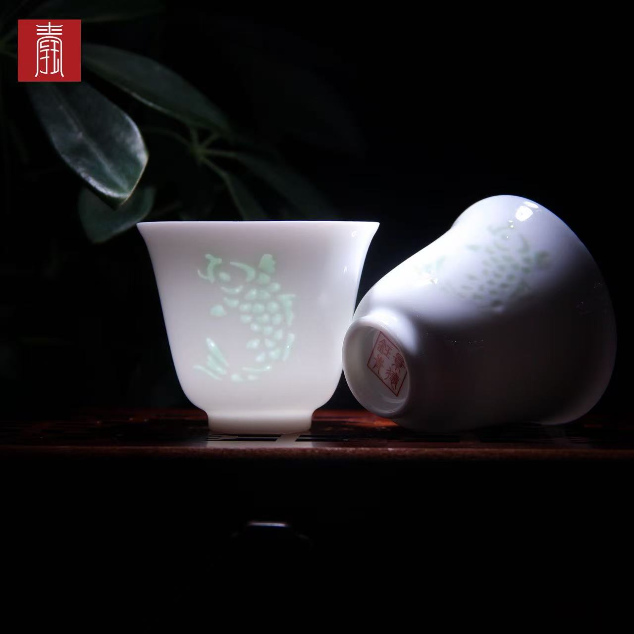 景德钰青•主人杯【小鱼杯】