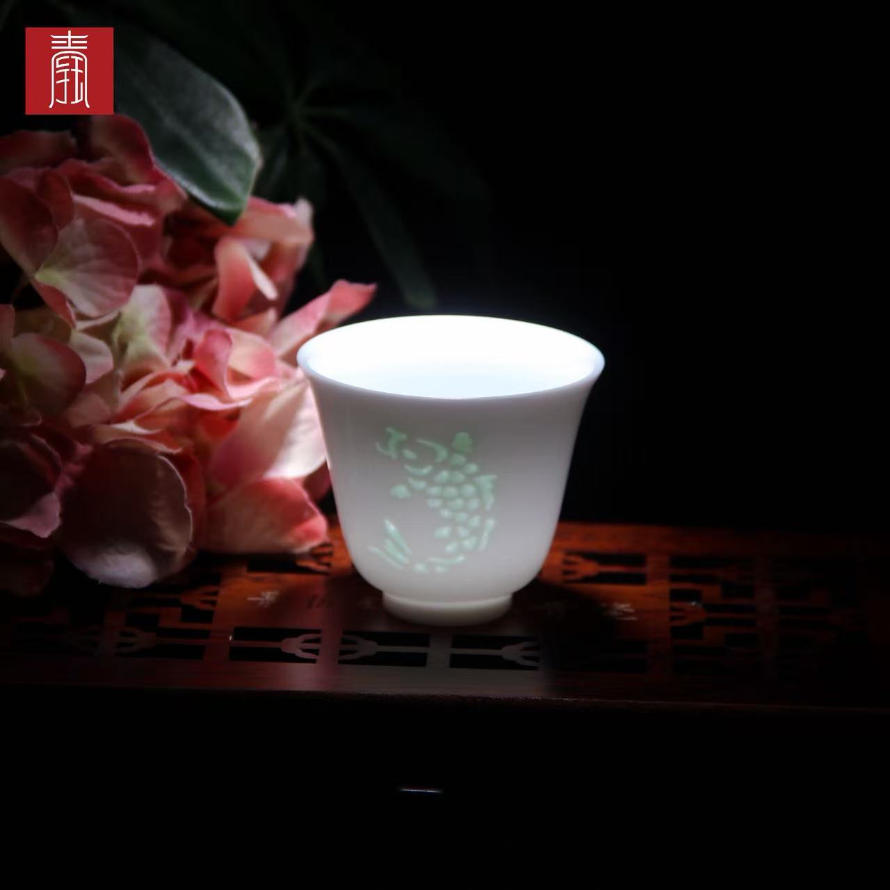 景德钰青•主人杯【小鱼杯】