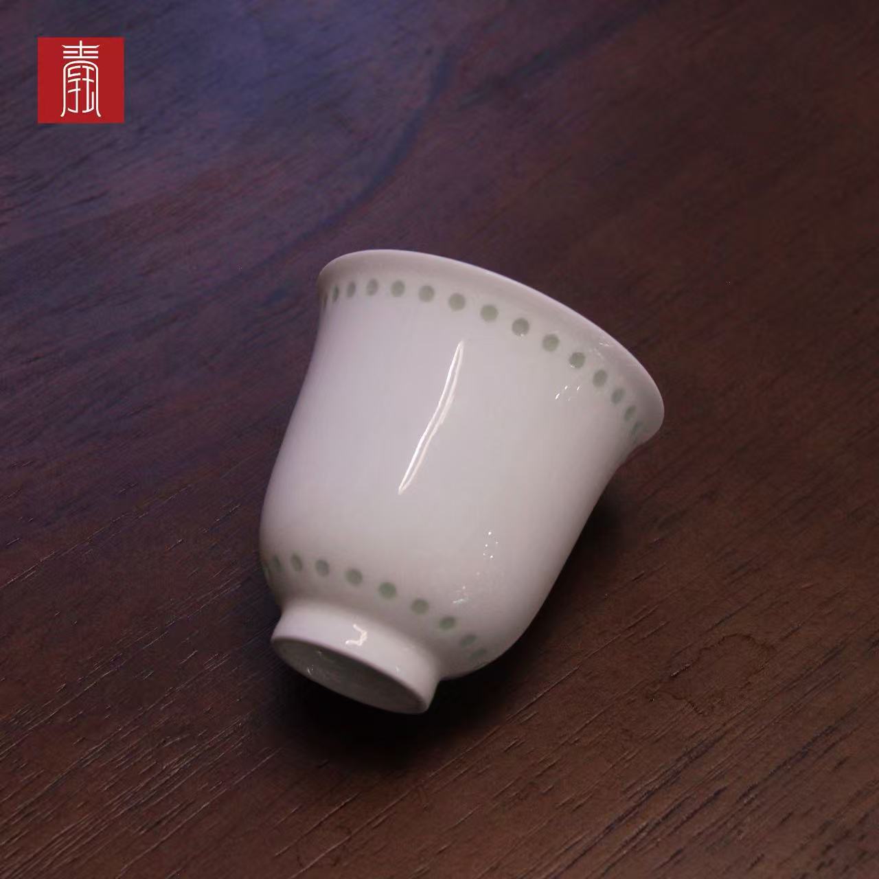 景德钰青 ·主人杯【白玉玲珑主人杯】