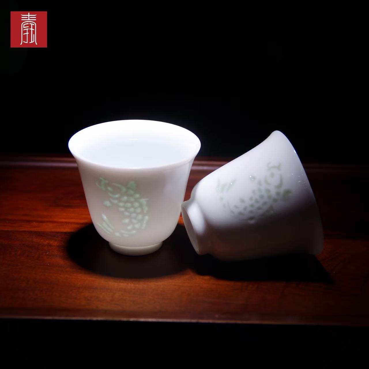 景德钰青•主人杯【小鱼杯】