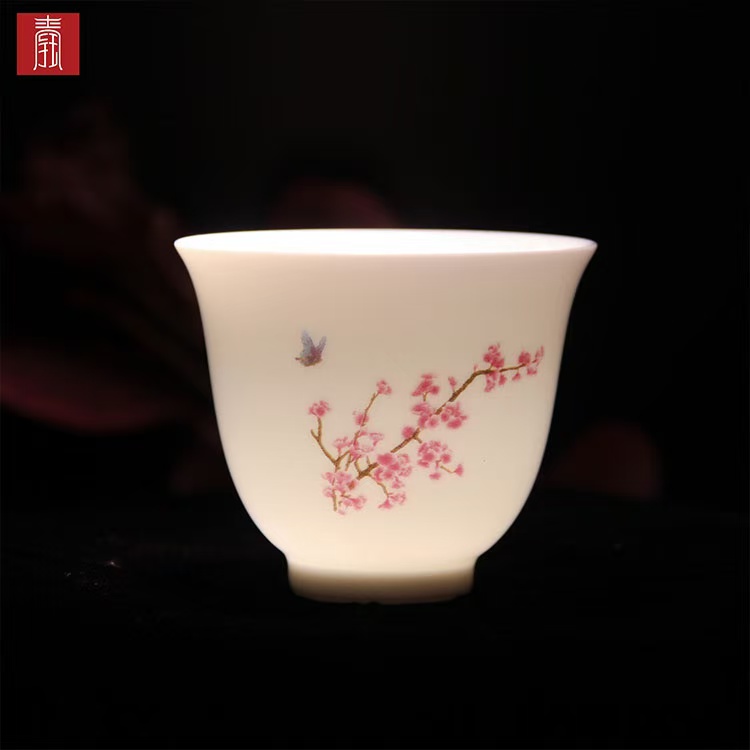 景德钰青·【白瓷·花香】