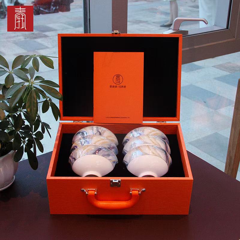 景德钰青•六六顺饭碗【马如龙】