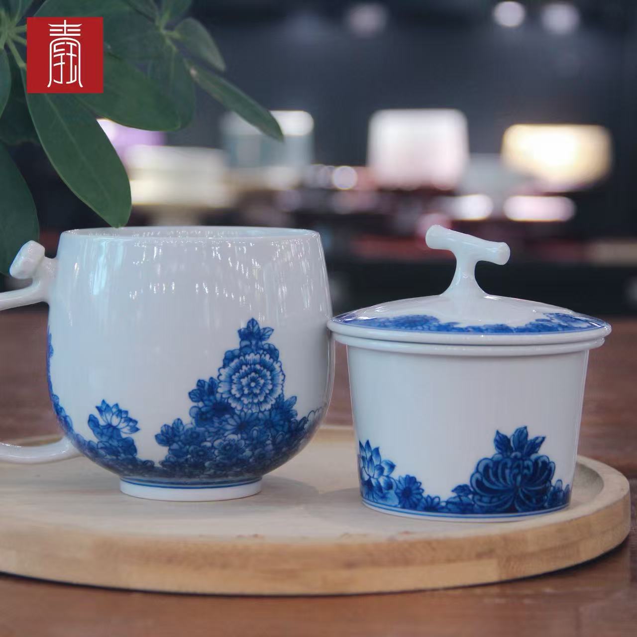 景德钰青•高品【办公杯】