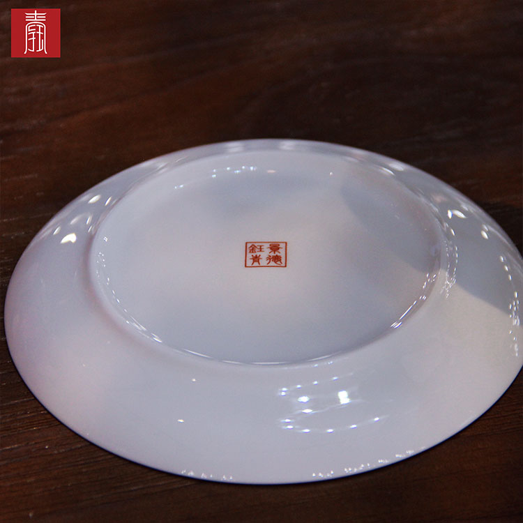 景德钰青•MINI餐具【珐琅彩雅白】