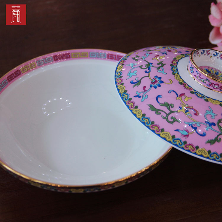 景德钰青•MINI餐具【珐琅彩合器】