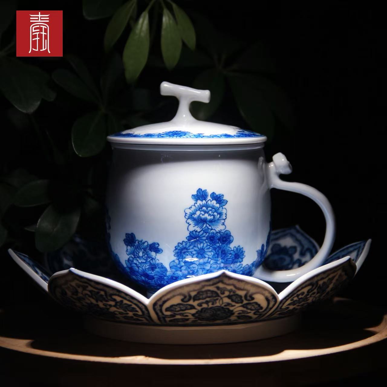 景德钰青•高品【办公杯】