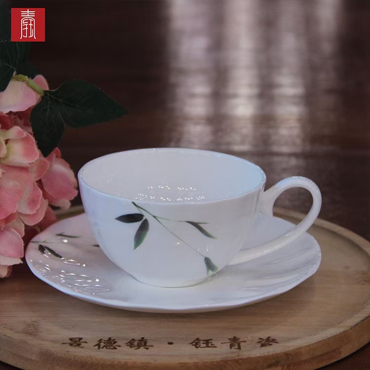 景德钰青•【如意 咖啡杯】