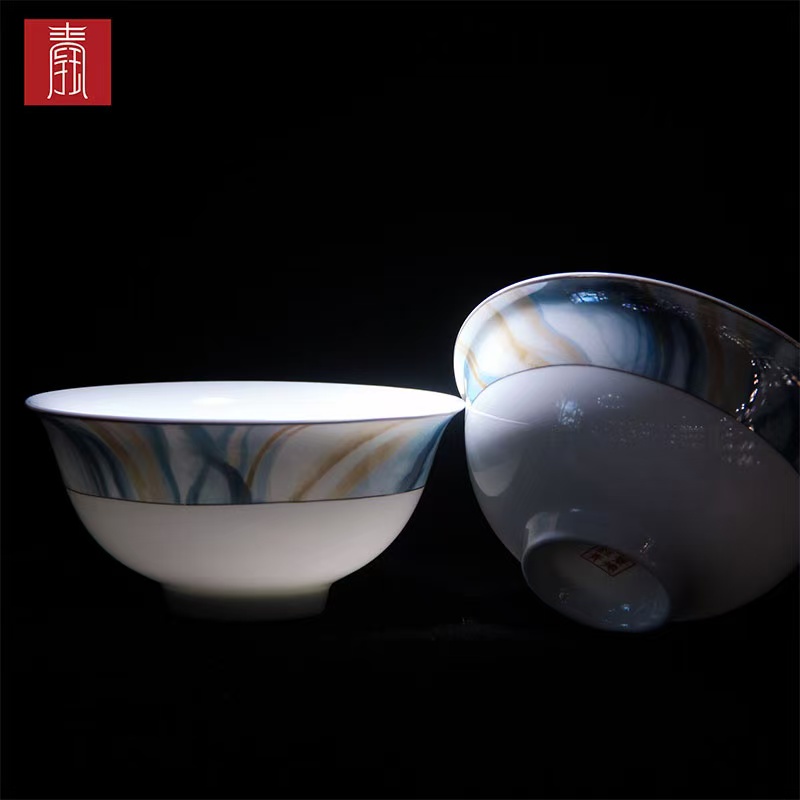 景德钰青•六六顺饭碗【马如龙】