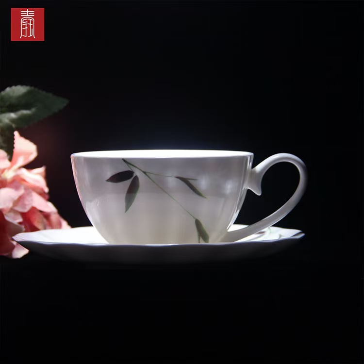 景德钰青•【如意 咖啡杯】