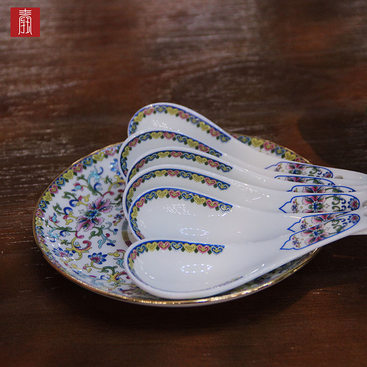 景德钰青•MINI餐具【珐琅彩雅白】