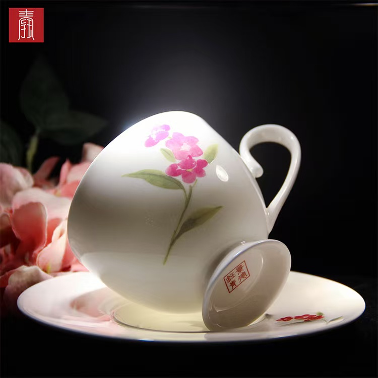 景德钰青•【顺心 咖啡杯】