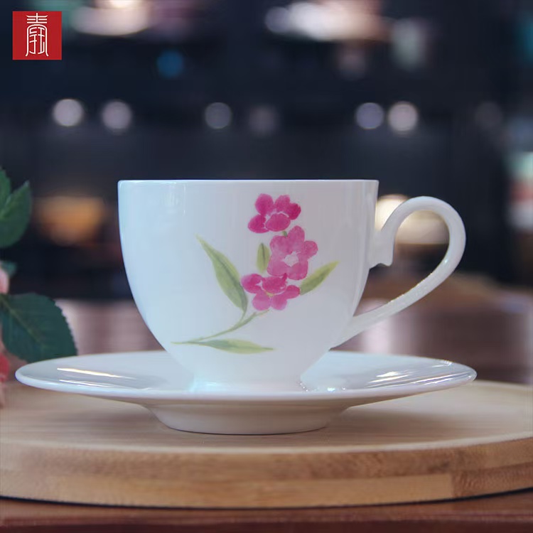 景德钰青•【顺心 咖啡杯】