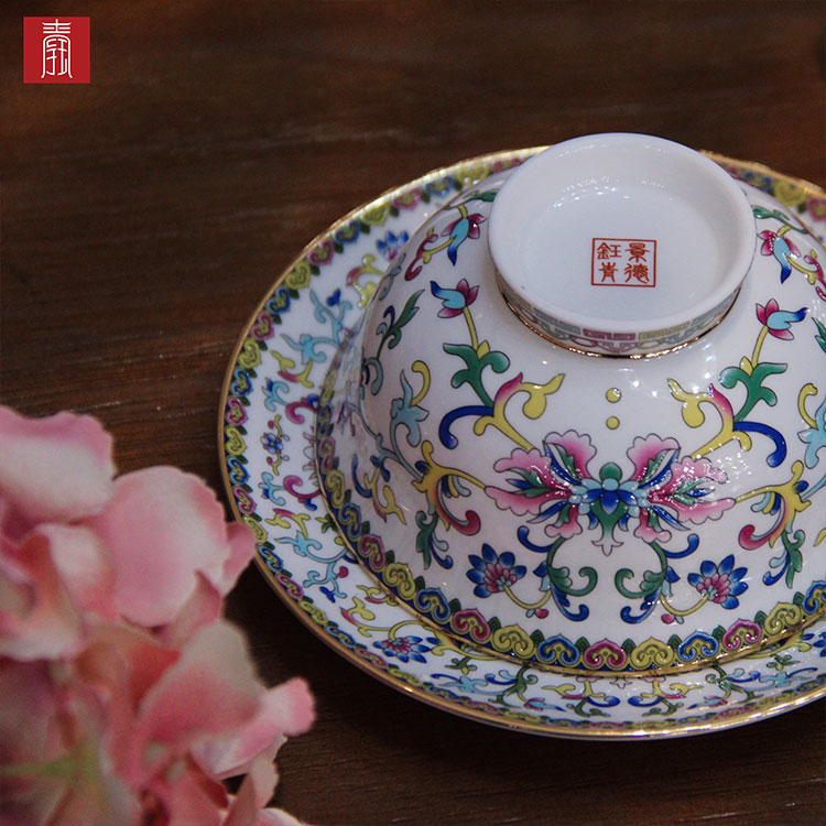 景德钰青•MINI餐具【珐琅彩雅白】